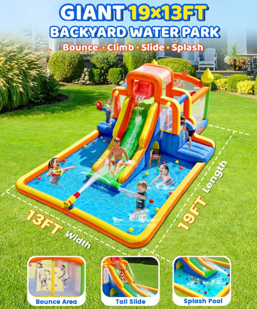 giant inflatable water slide